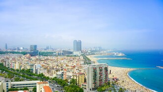 La zona del puerto sufrió una de las remodelacones más intensas con motivo de los Juegos Olímpicos