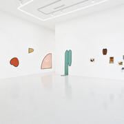 Nicolas Momein, Nails in the mouth, exhibition view. Courtesy of Ceysson and Bénétière