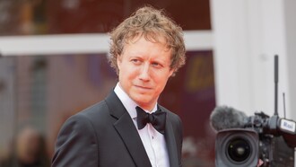 László Nemes è un regista ungherese nato a Budapest nel 1977, in copertina una foto del regista all'82ª Mostra internazionale d’Arte Cinematografica di Venezia, foto di LucaFazPhoto