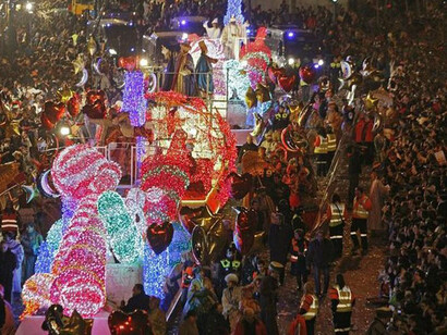 Cabalgata de Reyes en Madrid