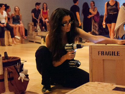 Janine Antoni & Anna Halprin. Courtesy of The Contemporary Austin