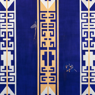 Seba Calfuqueo, Itrofill mongen, opacidad del agua (detalle), 2026. Cortesía del Museo Thyssen-Bornemisza