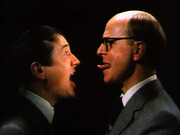 Gilbert & George, The World of Gilbert & George (still frame), 1981 16mm color film transferred to video dimensions variable © Gilbert & George. Courtesy the artists and Lehmann Maupin, New York and Hong Kong