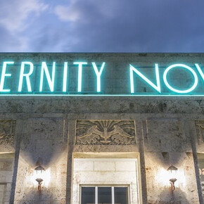 Sylvie Fleury. Eternity Now. Courtesy of The Bass 