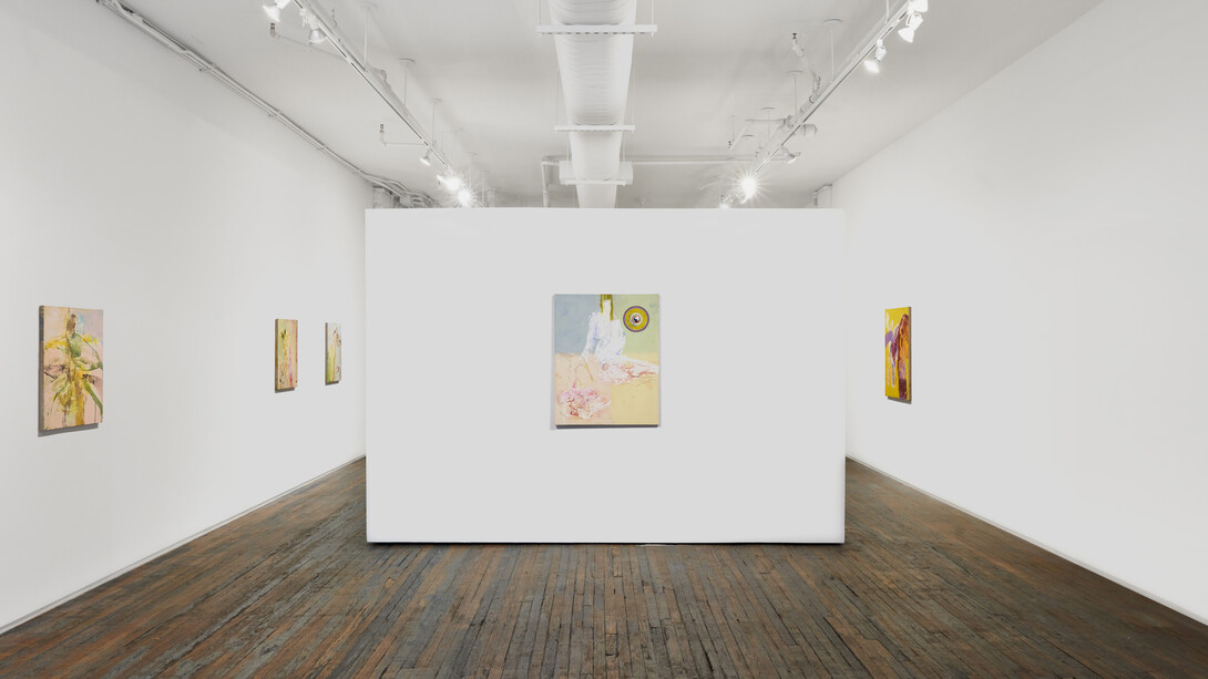 Bill Jensen, A room of wisdom, exhibition view. Courtesy of Amanita