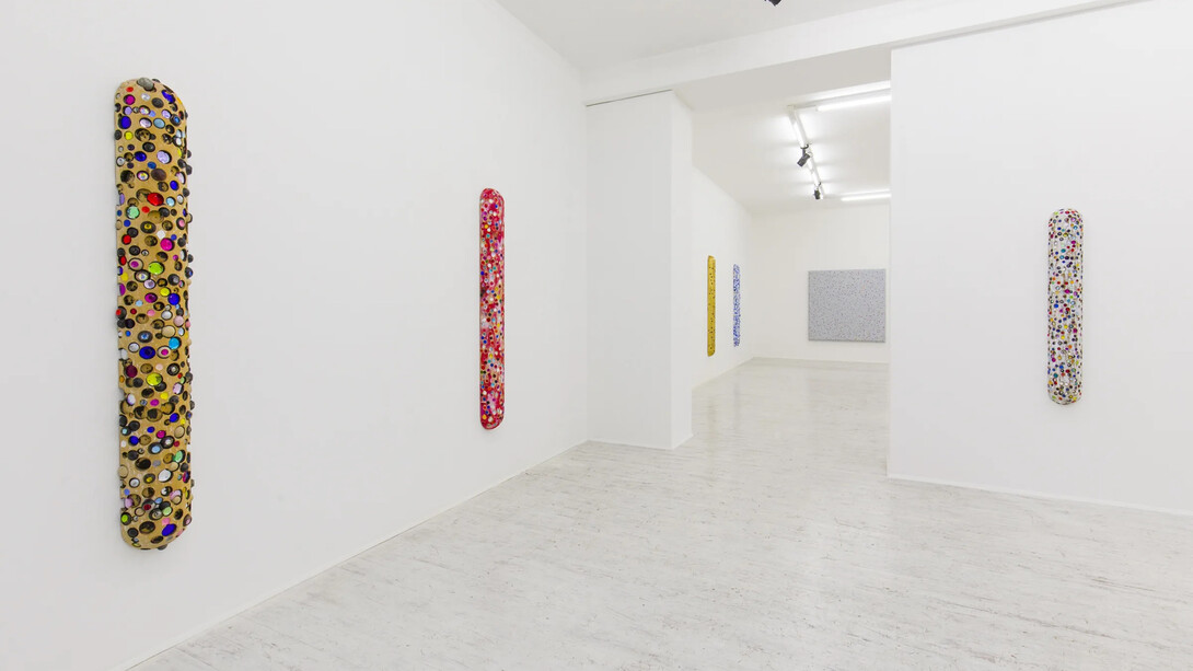 John Torreano, 2025 space: looking in looking at, exhibition view. Courtesy of Thomas Brambilla Gallery