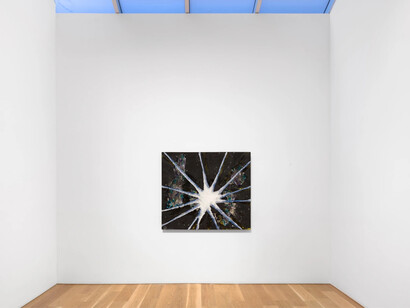 Chris Martin, Speed of light, exhibition view. Courtesy of Timothy Taylor