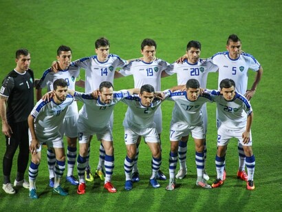 Turkmenistan vs. Uzbekistan in Group F of the 2019 AFC Asian Cup