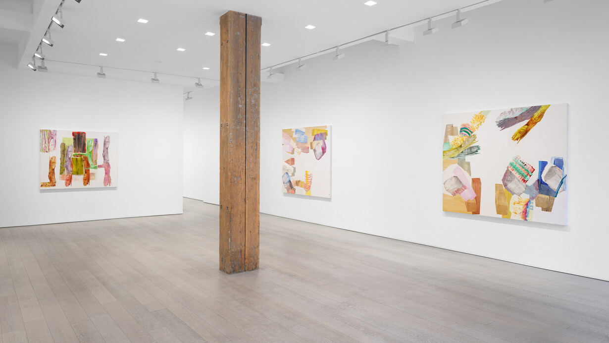 Pia Fries, Pontes and arbores, exhibition view. Courtesy of Miles McEnery Gallery