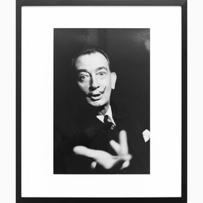 Ben Martin, Salvador Dali, 1963. Silver Gelatin Print, 26 x 22. Courtesy of the artist and Artplex Gallery