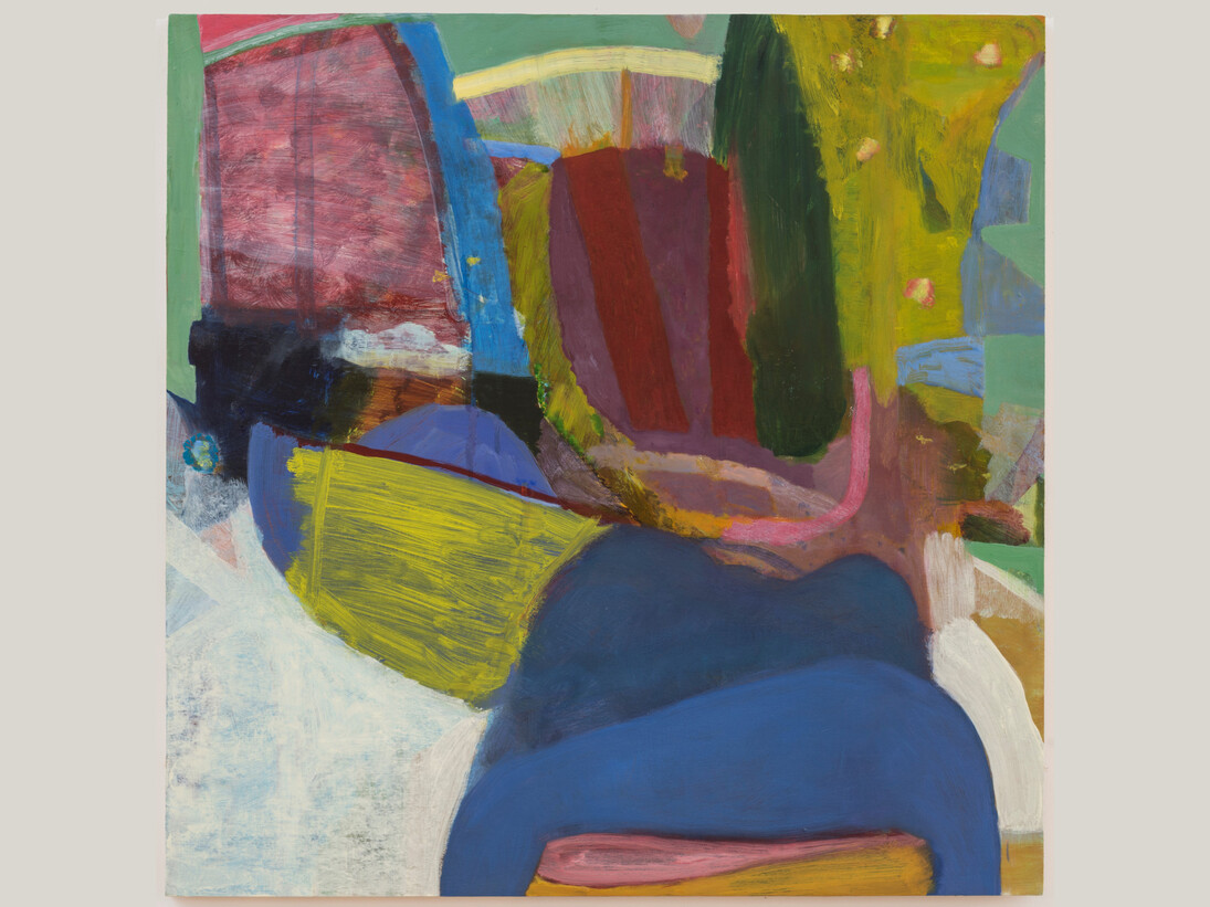 Julian Hatton, Cups, 2012, oil on canvas on panel, 24 x 24 inches
