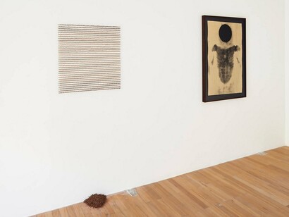 Antônio Obá, exhibition view. Courtesy of Mendes Wood DM