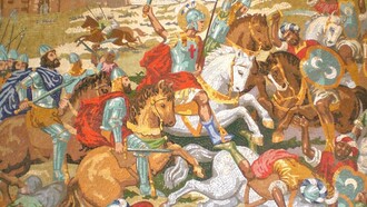 The conquest of Valencia by Jaime I