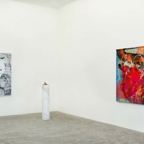 I love L.A, Exhibition view. Courtesy of Praz-Delavallade