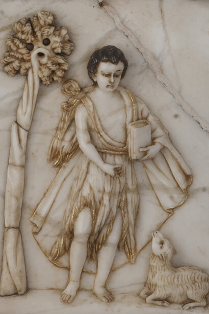 Anónimo, San Juan Bautista, s. XVIII. Cortesía del Museo Pedro de Osma