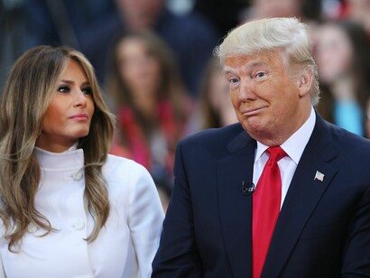 Donald and Melania Trump