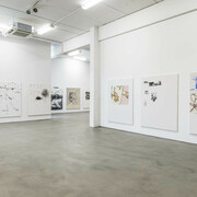 Malte Zenses, Alte eichen, neue bilder, exhibition view. Courtesy of G2 Kunsthalle