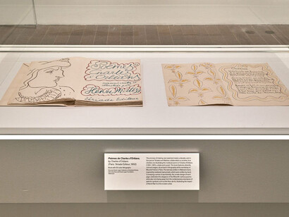 Henri Matisse, Jazz, exhibition view. Courtesy of De Young Museum