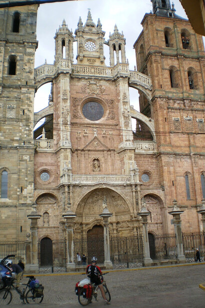 Fachada de la catedral de Astorga