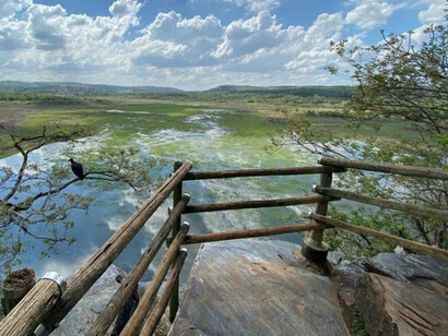 Mirante do Parque Sumidouro em Lagoa Santa, Minas Gerais, Brasil