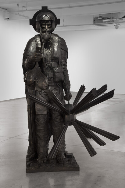 As Ye Sow So Shall Ye Reap - An Allegory, 2015, Bronze, (c) Michael Sandle, Courtesy of Flowers Gallery London and New York