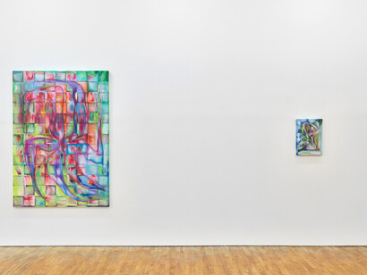Héloïse Chassepot, Splash, exhibition view. Courtesy of Tara Downs Gallery