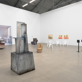 Verschiedene künstler, High five, ausstellungsansicht. Mit freundlicher genehmigung der Galerie Eigen + Art