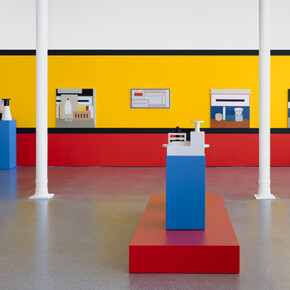 Nathalie Du Pasquier, On a shelf, exhibition view. Courtesy of Gallery Greta Meert