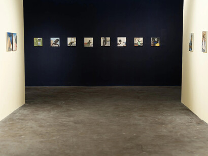 Ibrahima Kévé Mbaye, Découverte #1 : à l'heure de Dakar, vue d'exposition. Avec l'aimable autorisation de la Galerie Selebe Yoon