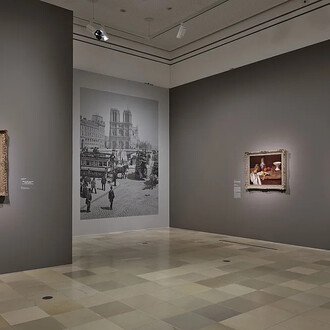 Carl Schuch und Frankreich, ausstellungsansicht. Mit freundlicher genehmigung des Städel Museums