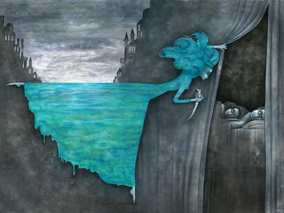 La scelta, ill. di Michelangelo Rossato da La sirenetta, Ed. ARKA