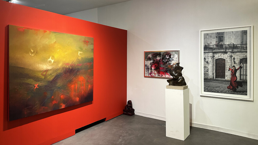 My Turn: Converging Visions in Art, 2023, installation view. Courtesy of Artspace 8 Gallery, Chicago