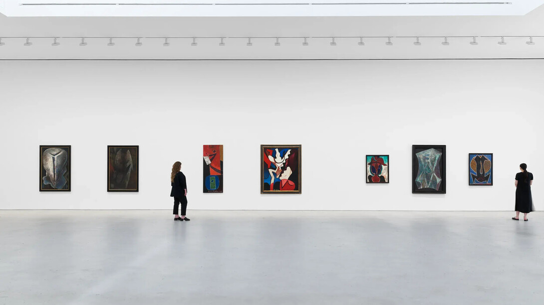 Francis Picabia, Eternal beginning, exhibition view. Courtesy of Hauser & Wirth Gallery