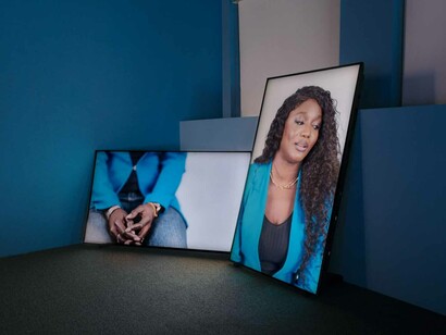 Gabrielle Goliath, Personal accounts, vista de exhibición. Cortesía de MoMA PS1