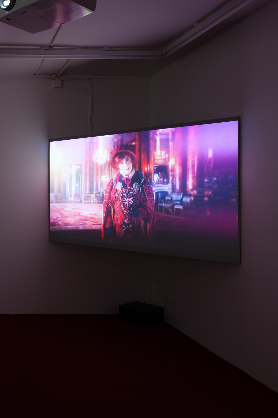 Rachel Maclean, 'Please Sir', 2014, installation view, Rowing, London. Photo: Plastiques photography
