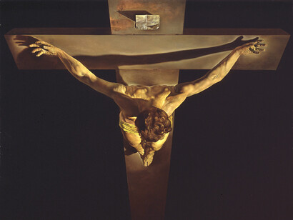 Cristo de San Juan de la Cruz, Salvador Dalí