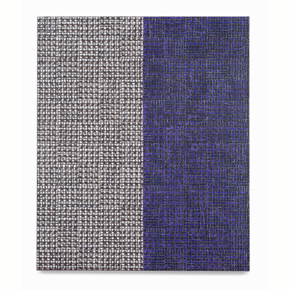 McArthur Binion. Courtesy of Lehmann Maupin