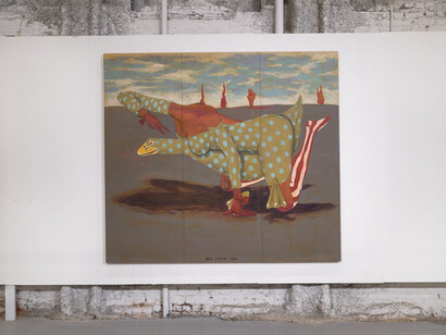 Ray Smith, Nepantla, exhibition view. Courtesy of Ethan Cohen Gallery
