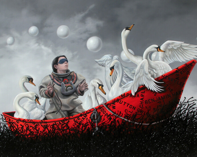 Chinese Magical Realism. Courtesy of The Dragon Year Gallery