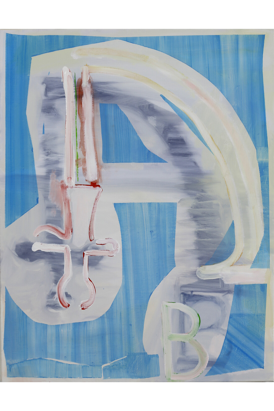 Laurence Owen, AB7, oil on canvas, 72 x 57 cm, 2014