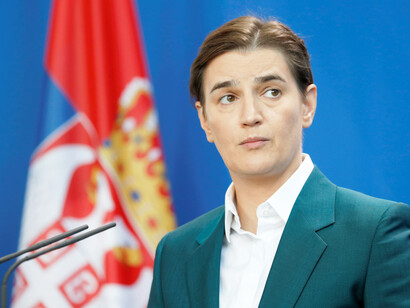 Serbian Prime Minister Ana Brnabic 