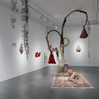 Anna Malicka, Thrifters and transformers, exhibition view. Courtesy of Kogo Gallery