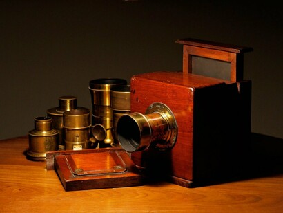 Antiguos artilugios fotográficos