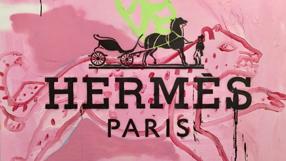 Luc Waring, Bedroom (Pink), 2016. Courtesy of Imitate Modern