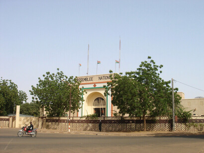 L’Assemblée nationale du Niger à Niamey, siège du pouvoir législatif