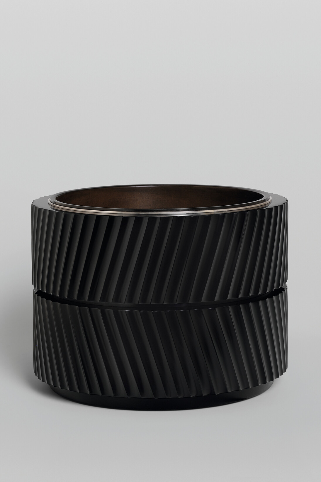 Anna Dickinson, Large, two part Vessel with Copper liner, 2015, 25 x 33