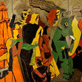 India Modern: The Paintings of M. F. Husain. Courtesy of Art Institute of Chicago