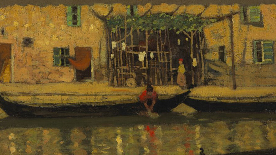 James Wilson Morrice, Canal San Nicolò, Lido, Venise. Courtesy of National Gallery of Canada