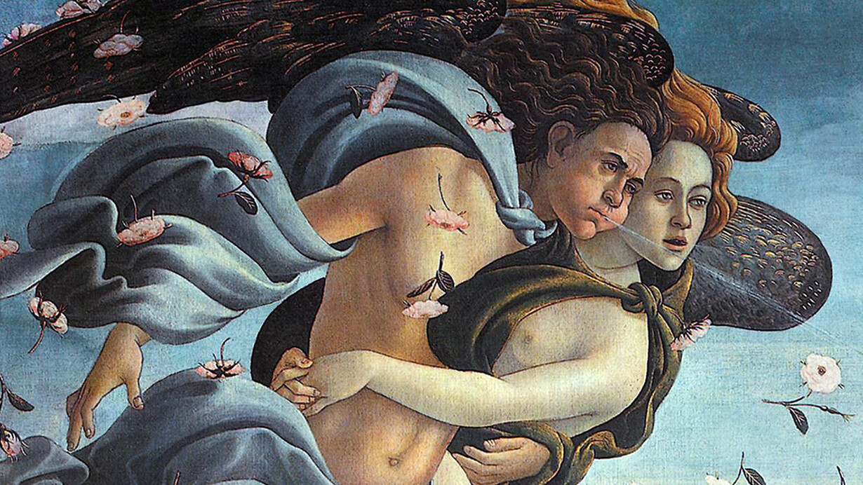 Sandro Botticelli, "Zefiro"