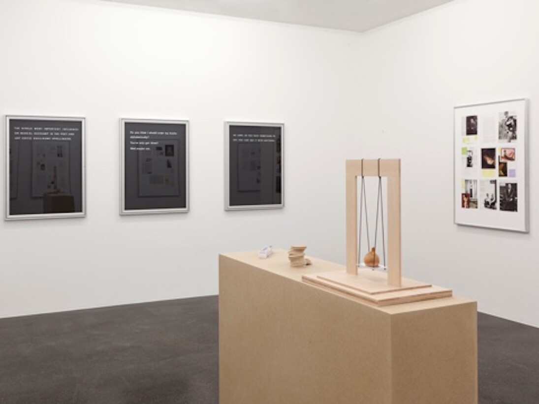 Il fait beau aujourd'hui, Exhibition view. Courtesy of Barbara Gross 